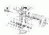Toro 20327B - Lawnmower, 1992 (2000001-2999999) Ricambi GEAR CASE ASSEMBLY