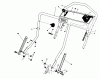 Toro 20328B - Lawnmower, 1992 (2000001-2999999) Ricambi HANDLE ASSEMBLY