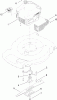 Toro 20331 - 22" Recycler Lawn Mower, 2010 (310000001-310006219) Ricambi ENGINE AND BLADE ASSEMBLY