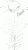 Toro 20331C - 22" Recycler Lawn Mower, 2011 (311000001-311999999) Ricambi ENGINE AND BLADE ASSEMBLY