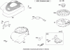 Toro 20333 - 22" Recycler Lawn Mower, 2009 (290000001-290999999) Ricambi BLOWER HOUSING, FLYWHEEL AND IGNITION ASSEMBLY BRIGGS AND STRATTON 126T02-0256-B1