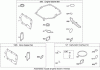 Toro 20333 - 22" Recycler Lawn Mower, 2009 (290000001-290999999) Ricambi ENGINE AND VALVE GASKETS AND CARBURETOR OVERHAUL KIT BRIGGS AND STRATTON 126T02-0256-B1