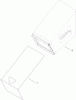 Toro 20334 - 22" Recycler Lawn Mower, 2010 (310000001-310999999) Ricambi REAR BAG ASSEMBLY