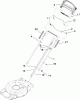 Toro 20334C - 22" Recycler Lawn Mower, 2009 (290000001-290999999) Ricambi HANDLE ASSEMBLY