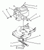 Toro 20431 - Lawnmower, 1993 (39000001-39999999) Ricambi ENGINE ASSEMBLY