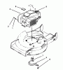 Toro 20439 - Lawnmower, 1993 (39000001-39999999) Ricambi ENGINE ASSEMBLY