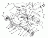 Toro 20439WF - Lawnmower, 1993 (39000001-39999999) Ricambi HOUSING ASSEMBLY