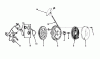 Toro 20451 - Lawnmower, 1976 (6000001-6999999) Ricambi REWIND STARTER NO. 590519