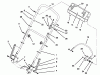 Toro 20464 - Super Recycler Lawnmower, 1995 (5900001-5999999) Ricambi HANDLE ASSEMBLY