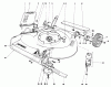 Toro 20474 - Guardian Lawnmower, 1975 (5000001-5999999) Ricambi HOUSING ASSEMBLY MODEL NO. 21610 AND 21711