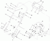 Toro 20487 (SR-21OSBB) - Super Recycler Mower, SR-21OSBB, 1998 (8900001-8999999) Ricambi HANDLE ASSEMBLY