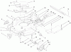 Toro 20494 (SR-21S) - Super Recycler Mower, SR-21S, 1998 (8900001-8999999) Ricambi HOUSING ASSEMBLY