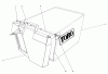 Toro 20511 - Lawnmower, 1989 (9000001-9999999) Ricambi GRASS BAG ASSEMBLY NO. 11-0159