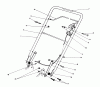 Toro 20511 - Lawnmower, 1989 (9000001-9999999) Ricambi HANDLE ASSEMBLY