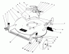 Toro 20511 - Lawnmower, 1989 (9000001-9999999) Ricambi HOUSING ASSEMBLY (USED ON UNITS WITH SERIAL NOW 9005568 THRU 9018484)