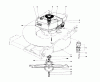 Toro 20657 - Lawnmower, 1977 (7000001-7999999) Ricambi ENGINE ASSEMBLY (MODEL NO. 20517)