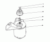 Toro 20657 - Lawnmower, 1977 (7000001-7999999) Ricambi STARTER MOTOR (MODEL NO. 20644 AND 20657)