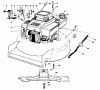 Toro 20526 - Lawnmower, 1987 (7000001-7999999) Ricambi ENGINE ASSEMBLY (MODEL NO. VMG6) #1