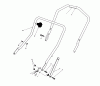 Toro 20526 - Lawnmower, 1988 (8000001-8999999) Ricambi HANDLE ASSEMBLY