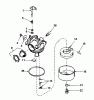 Toro 20531 - Lawnmower, 1989 (9000001-9999999) Ricambi CARBURETOR NO. 632099