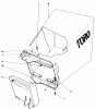Toro 20562 - Lawnmower, 1977 (7000001-7999999) Ricambi GRASS BAG ASSEMBLY
