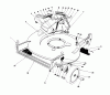 Toro 20563 - Lawnmower, 1991 (1000001-1999999) Ricambi HOUSING ASSEMBLY