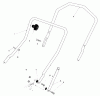 Toro 20570 - Lawnmower, 1984 (4000001-4999999) Ricambi HANDLE ASSEMBLY