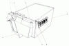 Toro 20576 - Lawnmower, 1983 (3000001-3999999) Ricambi GRASS BAG ASSEMBLY NO. 11-0159
