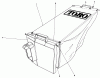 Toro 20577 - Lawnmower, 1985 (5000001-5999999) Ricambi GRASS BAG ASSEMBLY NO. 11-4949