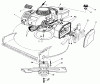 Toro 20581 - Lawnmower, 1983 (3000001-3999999) Ricambi ENGINE ASSEMBLY