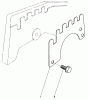 Toro 20581 - Lawnmower, 1983 (3000001-3999999) Ricambi WEAR PLATE KIT NO. 44-5530 (OPTIONAL)