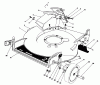 Toro 20581 - Lawnmower, 1985 (5000001-5999999) Ricambi HOUSING ASSEMBLY
