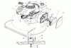 Toro 20581 - Lawnmower, 1987 (7000001-7999999) Ricambi ENGINE ASSEMBLY (MODEL NO. 47PG6) (USED ON UNITS WITH SERIAL NO. 7001111 & UP)