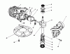 Toro 20581 - Lawnmower, 1988 (8000001-8999999) Ricambi ENGINE ASSEMBLY (ENGINE MODEL NO. 47PH7)