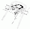 Toro 20584 - Lawnmower, 1984 (4000001-4999999) Ricambi CONTROL ASSEMBLY