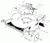 Toro 20584 - Lawnmower, 1984 (4000001-4999999) Ricambi HOUSING ASSEMBLY