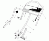 Toro 20584 - Lawnmower, 1987 (7000001-7999999) Ricambi HANDLE ASSEMBLY (USED ON UNITS WITH SERIAL NO. 7002011 & UP)