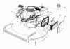 Toro 20584 - Lawnmower, 1988 (8000001-8999999) Ricambi ENGINE ASSEMBLY