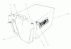Toro 20584 - Lawnmower, 1988 (8000001-8999999) Ricambi GRASS BAG ASSEMBLY NO. 11-0159