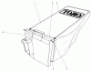 Toro 20586 - Lawnmower, 1985 (5000001-5999999) Ricambi GRASS BAG ASSEMBLY NO. 11-9469