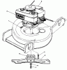 Toro 20586 - Lawnmower, 1986 (6000001-6999999) Ricambi ENGINE ASSEMBLY