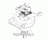 Toro 20586 - Lawnmower, 1988 (8000001-8999999) Ricambi ENGINE ASSEMBLY