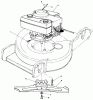 Toro 20586 - Lawnmower, 1989 (9000001-9999999) Ricambi ENGINE ASSEMBLY