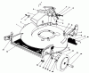Toro 20588 - Lawnmower, 1985 (5000001-5999999) Ricambi HOUSING ASSEMBLY