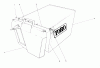 Toro 20588 - Lawnmower, 1987 (7000001-7999999) Ricambi GRASS BAG ASSEMBLY NO. 11-0159