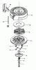 Toro 20588C - Lawnmower, 1988 (8000001-8999999) Ricambi REWIND STARTER NO. 590621