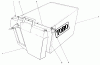 Toro 20588C - Lawnmower, 1989 (9000001-9999999) Ricambi GRASS BAG ASSEMBLY NO. 11-0159