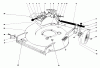 Toro 20610 - Lawnmower, 1981 (1000001-1999999) Ricambi HOUSING ASSEMBLY