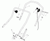 Toro 20610 - Lawnmower, 1983 (3000001-3999999) Ricambi HANDLE ASSEMBLY