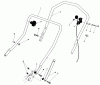 Toro 20610 - Lawnmower, 1984 (4000001-4999999) Ricambi HANDLE ASSEMBLY